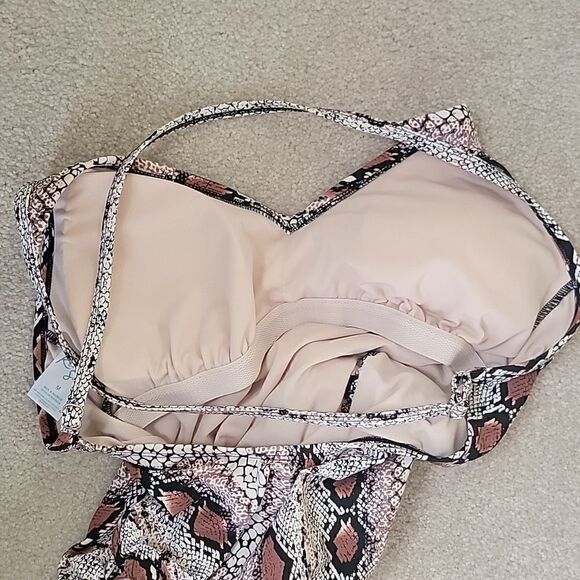 Kona Sol snakeskin print one piece - Picture 6 of 6